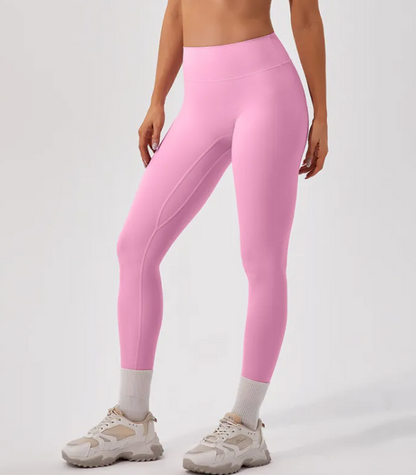 High Waist Sculpting Yoga Leggings – Quick-Dry Moisture-Wicking Squat proof Fitness Pants for Yoga, Gym & Running
