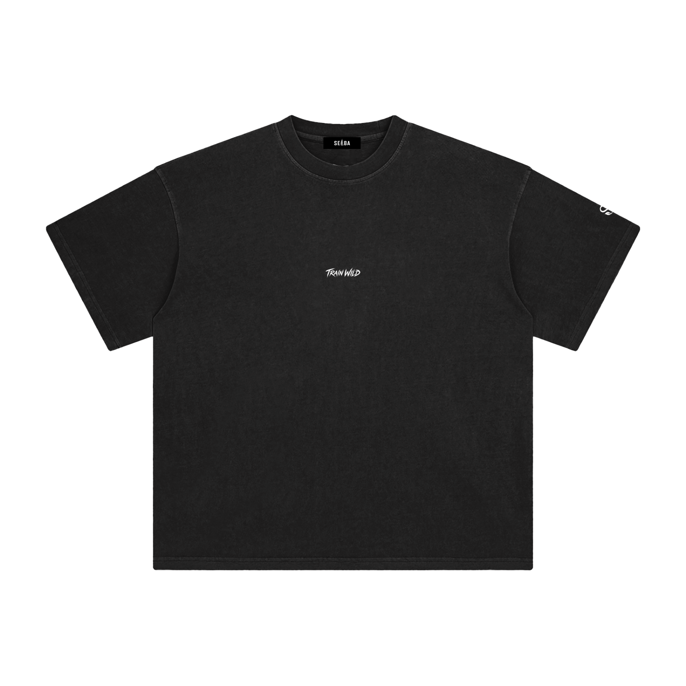 Buff Mothman “Train Wild” Oversized Gym Graphic Tee