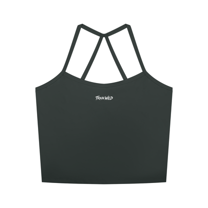 Selba Women’s Strappy Yoga & Training Tank Top – Cropped Athletic Fit