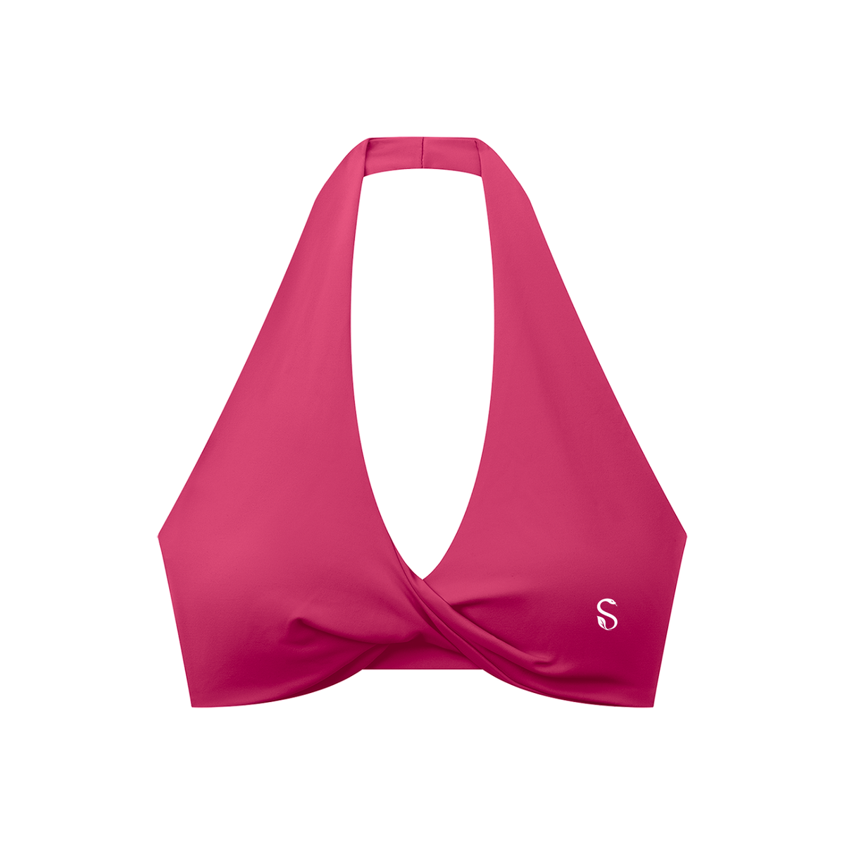 Selba Women’s Twist-Front Halter Sports Bra