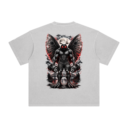 Buff Mothman “Train Wild” Oversized Gym Graphic Tee