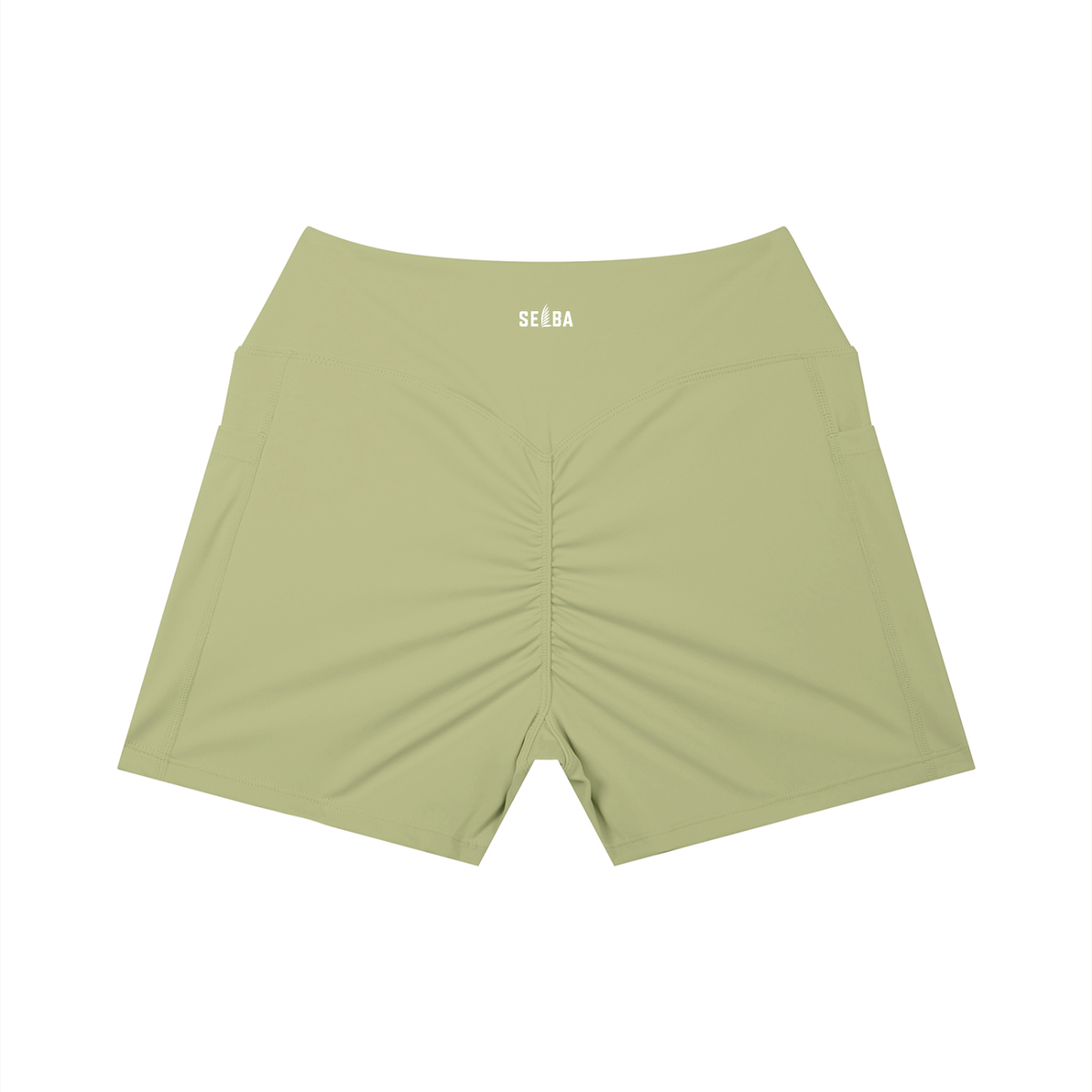 Women’s High-Rise Pocket Yoga Shorts | Scrunch Butt Gym & Workout Shorts – SELBA