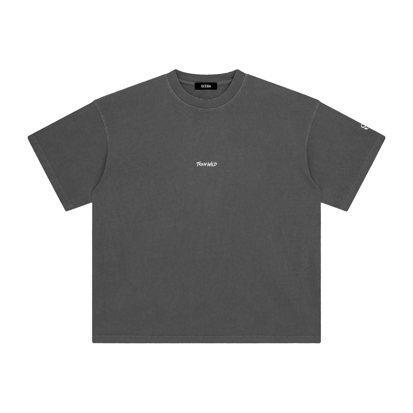 Buff Mothman “Train Wild” Oversized Gym Graphic Tee
