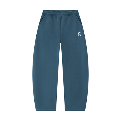 Essential Unisex Barrel Leg Sweatpants | Heavyweight Gym Pants