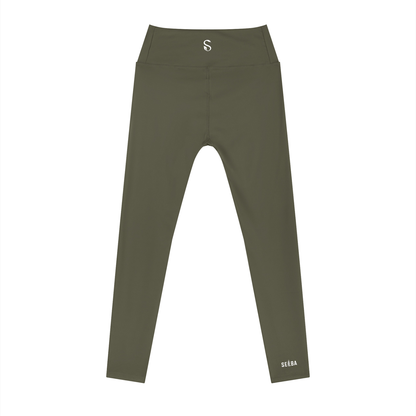 Women’s High-Waisted High Rise Ankle Length Workout Leggings | Gym & Training Leggings | Selba Gym Supply