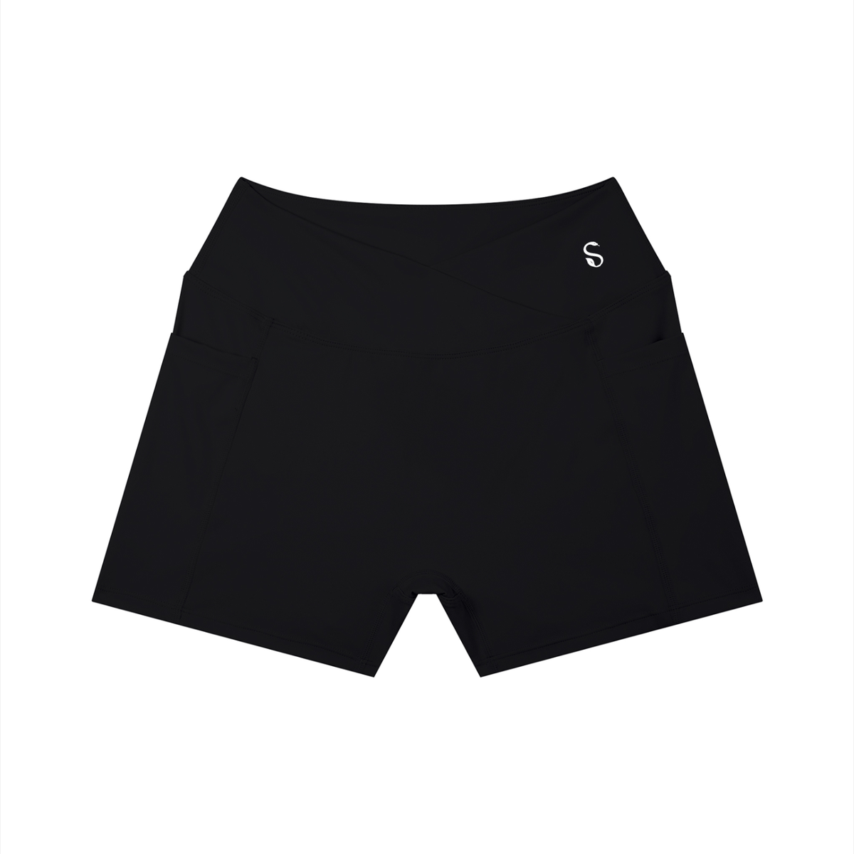Women’s High-Rise Pocket Yoga Shorts | Scrunch Butt Gym & Workout Shorts – SELBA