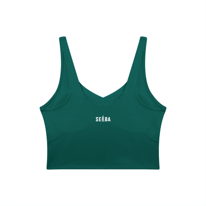 Selba Women’s V-Neck Longline Sports Bra