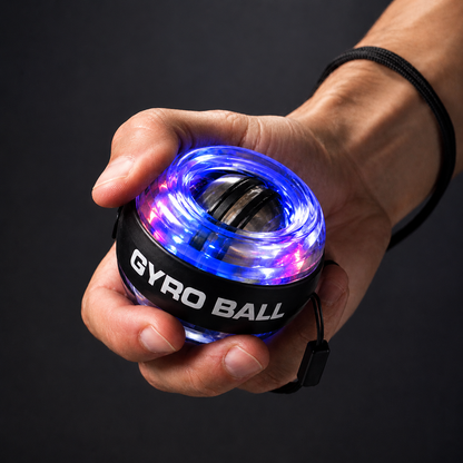 LED Gyroscopic Power Ball Wrist & Forearm Trainer | Grip Strength Exerciser