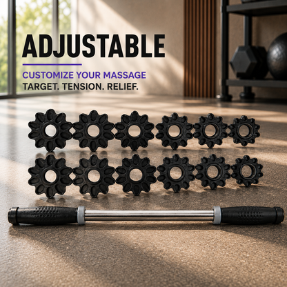 Muscle Massage Roller Stick –  Deep Tissue Massager for Recovery, Flexibility & Soreness Relief