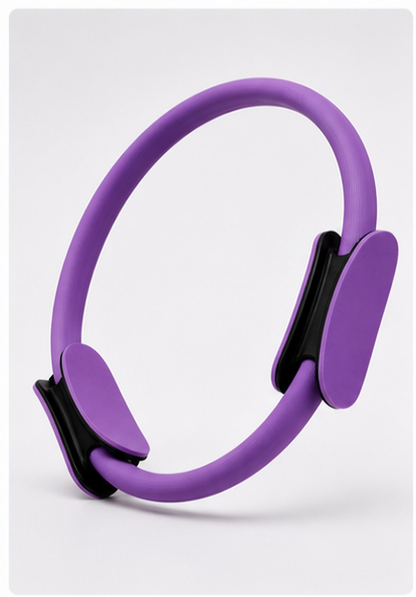 Pilates Ring Circle | 15" Fitness Ring for Core Strength, Full Body Resistance Training, Yoga & Home Workouts