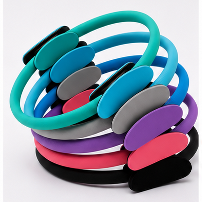 Pilates Ring Circle | 15" Fitness Ring for Core Strength, Full Body Resistance Training, Yoga & Home Workouts
