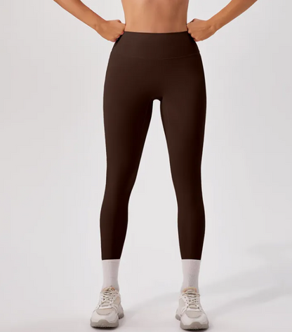 High Waist Sculpting Yoga Leggings – Quick-Dry Moisture-Wicking Squat proof Fitness Pants for Yoga, Gym & Running