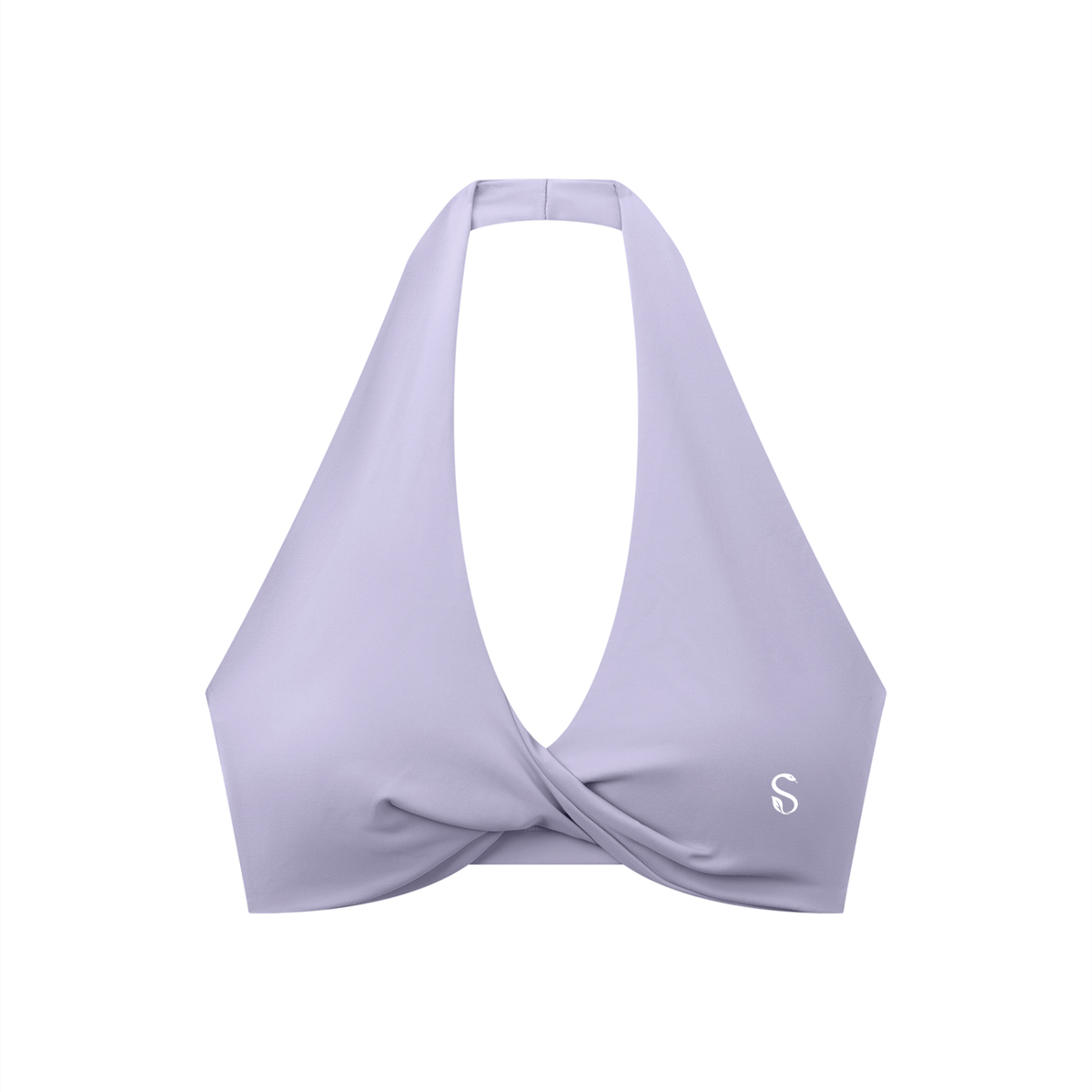 Selba Women’s Twist-Front Halter Sports Bra