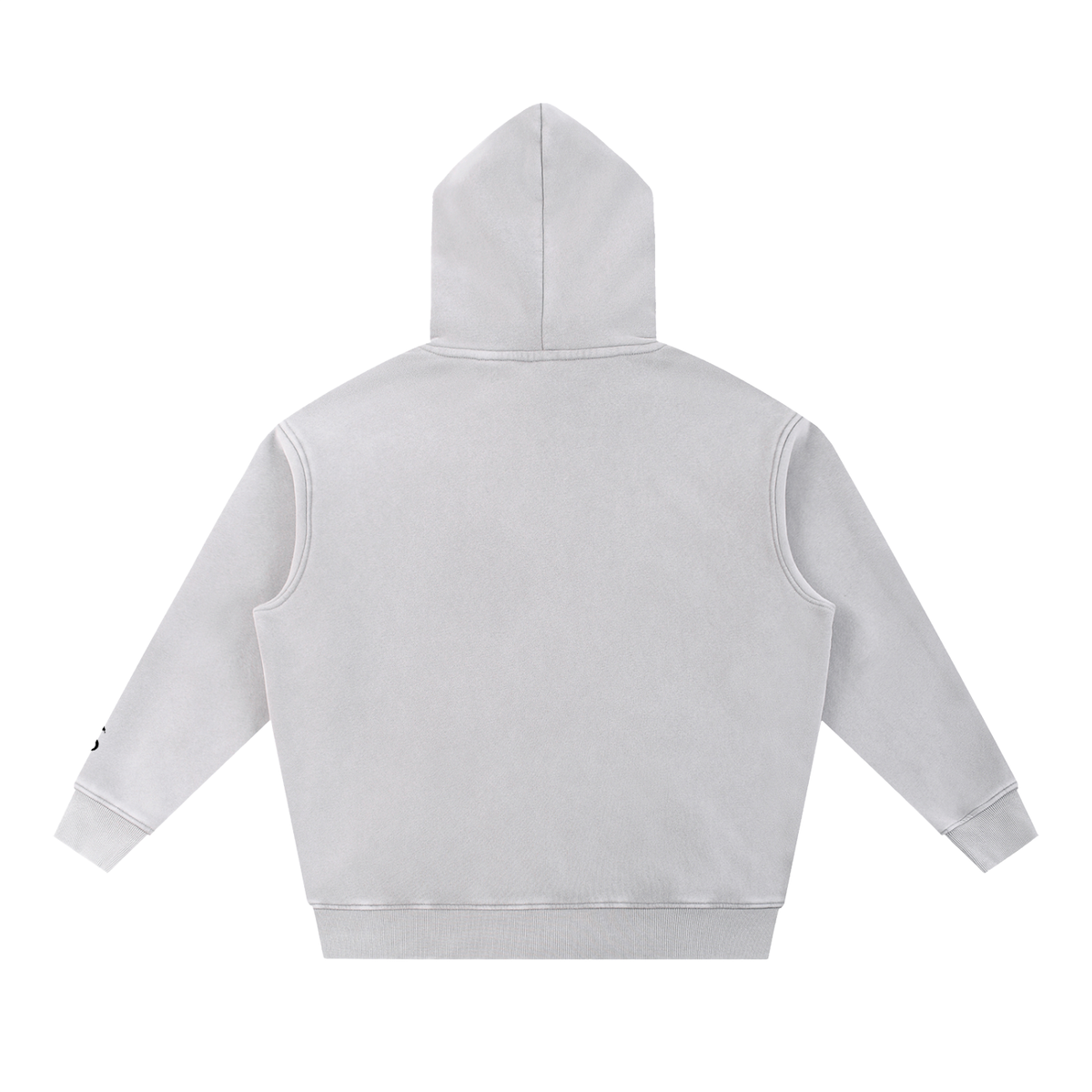 Train Wild Snow Wash Oversized Gym Hoodie | Heavyweight Fleece Pump Cove