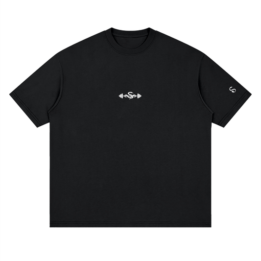 Selba Snake & Barbell Gym T-Shirt | Black Weightlifting & Strength Training Tee Pump Cover