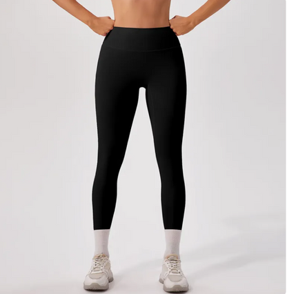 High Waist Sculpting Yoga Leggings – Quick-Dry Moisture-Wicking Squat proof Fitness Pants for Yoga, Gym & Running
