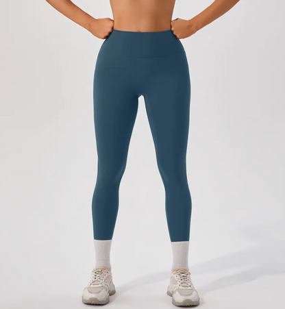 High Waist Sculpting Yoga Leggings – Quick-Dry Moisture-Wicking Squat proof Fitness Pants for Yoga, Gym & Running