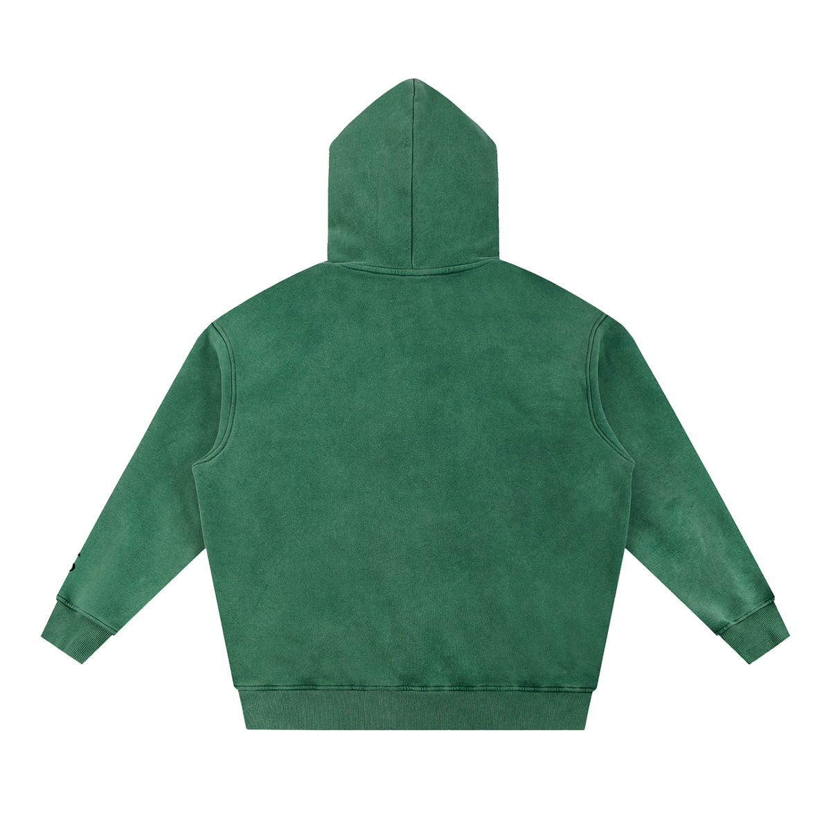 Train Wild Snow Wash Oversized Gym Hoodie | Heavyweight Fleece Pump Cove