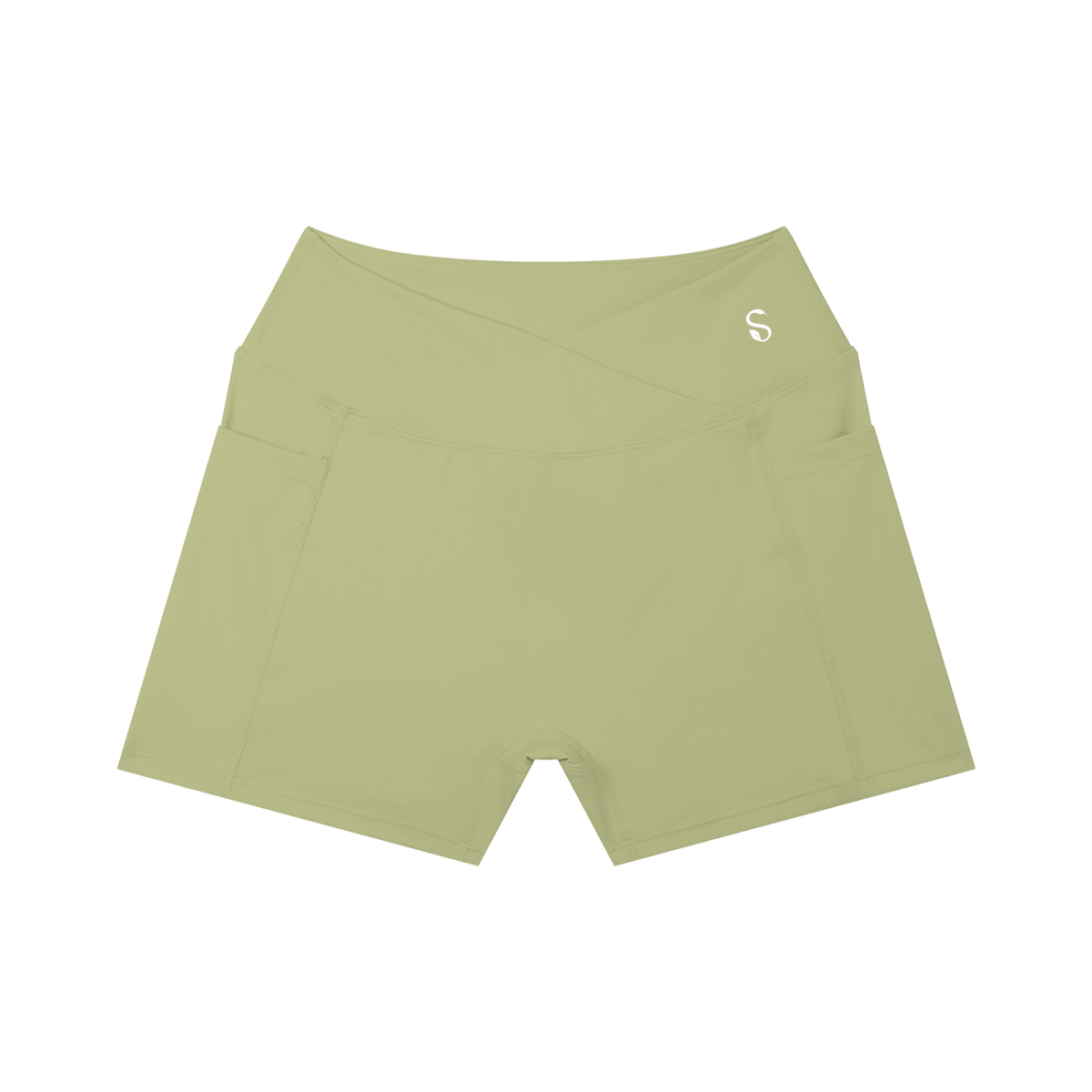 Women’s High-Rise Pocket Yoga Shorts | Scrunch Butt Gym & Workout Shorts – SELBA