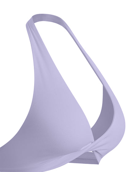 Selba Women’s Twist-Front Halter Sports Bra