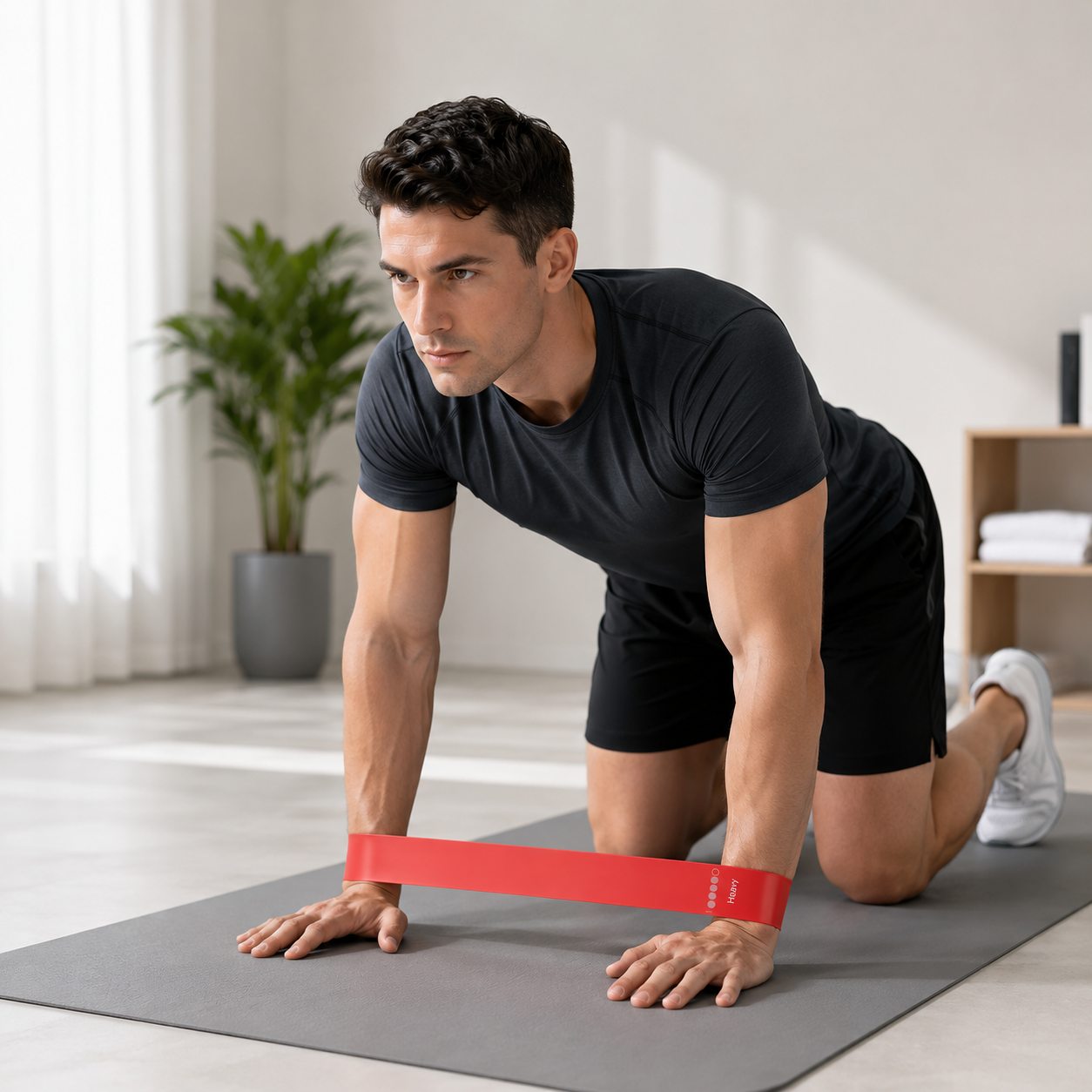 Yoga Resistance Bands for Rehabilitation Training